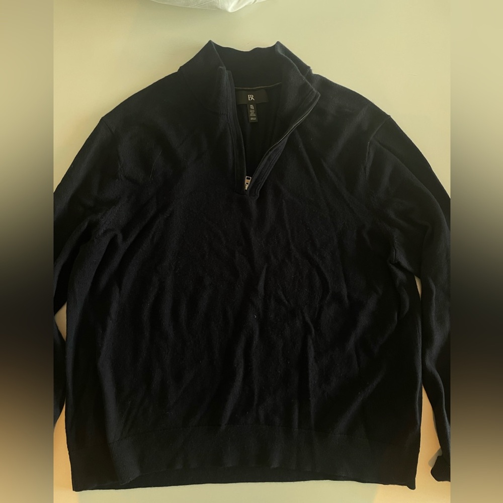 Extra Fine Merino Wool Quarter Zip